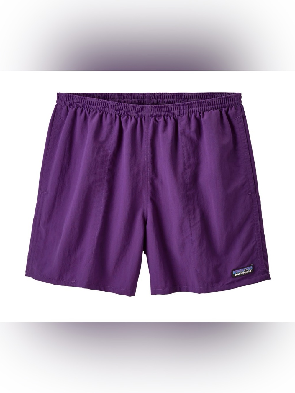 Patagonia Deep Purple Elastic-Waist Hybrid Shorts